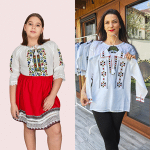 Set Traditional Baiat Fetita 3 imagine