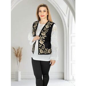 Vesta brodata cu model traditional Alina 25 imagine