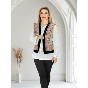Vesta brodata cu model traditional Alina 26 imagine