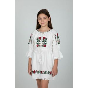 Rochie traditionala fetite Andrea 6 imagine