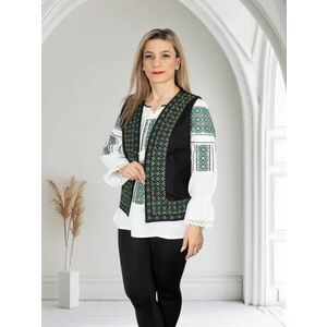 Vesta brodata traditional Luana imagine