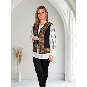 Vesta brodata traditional Luana 3 imagine