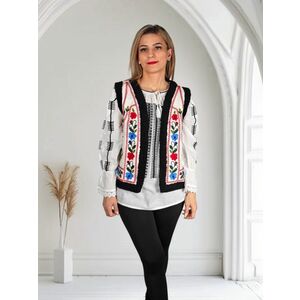 Vesta brodata traditional Dorina imagine