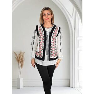 Vesta brodata traditional Dorina 2 imagine