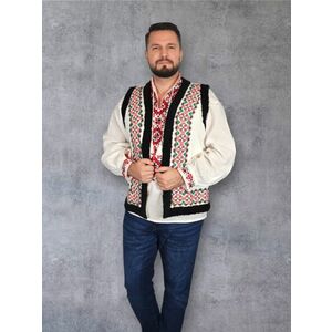 Vesta brodata traditional Dorin imagine