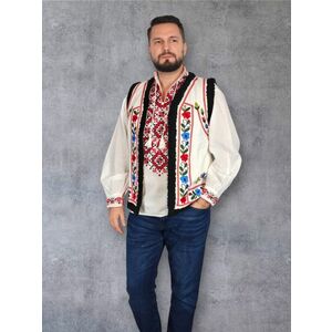 Vesta brodata traditional Dorin 2 imagine