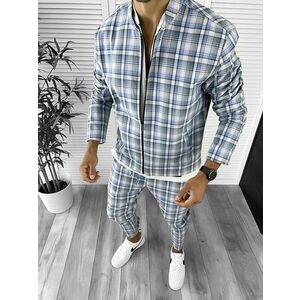 Trening barbati slim fit Pantaloni + Hanorac 12272 D2-1.2 imagine