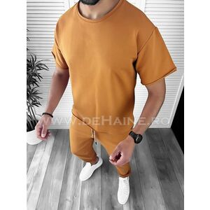 Tricou barbati maro oversize B7980 O3-3.3 imagine