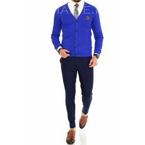 Bluza barbati albastra ZR 9893 P20-5.3 imagine