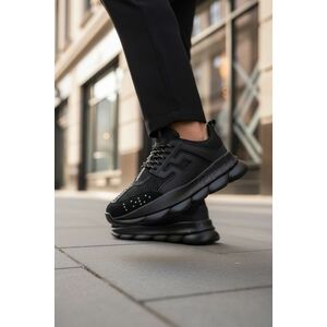 Adidasi barbati casual negri L21 t8 imagine