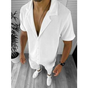 Camasa barbati casual alba DEF8203 P20-3.3 imagine