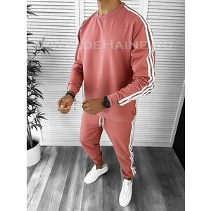 Hanorac barbati slim fit roz CU MIC DEFECT DEF5926 N6-3.2 imagine