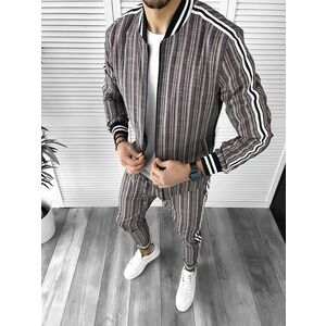 Trening barbati slim fit Pantaloni + Hanorac B9875 15-2.3 imagine
