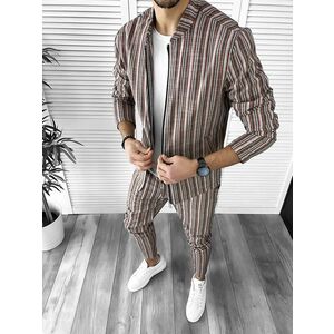 Trening barbati slim fit Pantaloni + Hanorac B9885 P18-5.2 imagine