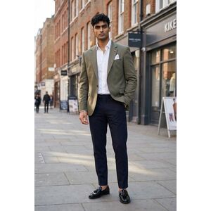 Sacou barbati slim fit b3141 P19-1.2 imagine