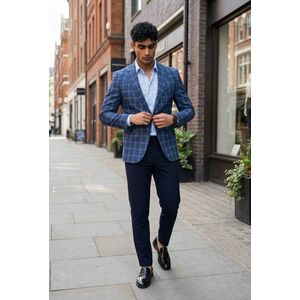 Sacou barbati slim fit 544 P18-3.1 imagine