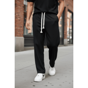 Pantaloni de trening negri GG105 28-3.3 imagine
