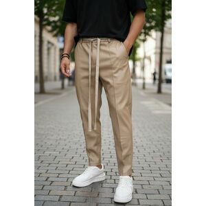Pantaloni de trening crem conici 2648 34-3.1 imagine