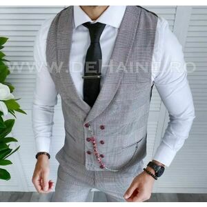 Vesta barbati eleganta slim fit 11931 P18-3.1 imagine