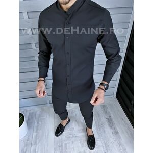 Camasa barbati neagra slim fit B1341 P20-5.1 imagine