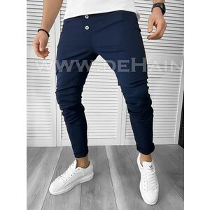 Pantaloni barbati casual bleumarin A8507 O1-3.1 imagine