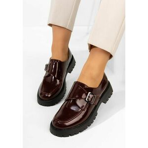 Pantofi casual damă Rafila grena imagine