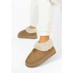 Ghete cu platformă Elarva kaki imagine