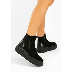 Ghete dama piele Andiora negre imagine