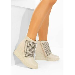 Ghete cu platforma Ismelora bej imagine