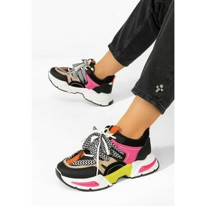 Sneakers dama Celora negri imagine