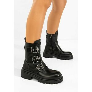 Cizme scurte dama Mioala negre imagine