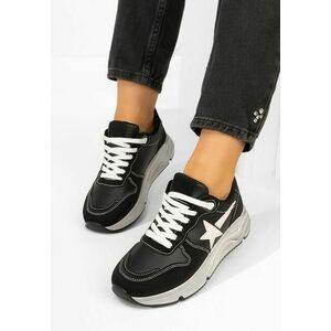 Sneakers dama Alyza negri imagine