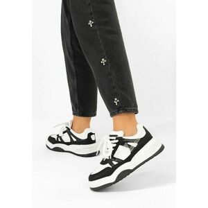 Sneakers cu platformă Taniela negri imagine