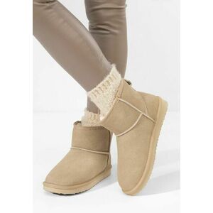 Cizme tip ugg Crisea V2 bej imagine