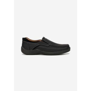 Pantofi casual barbati Dovian negri imagine