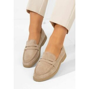 Mocasini dama Nivoria kaki imagine