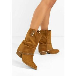 Cizme dama Vedala camel imagine