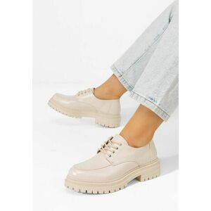 Pantofi casual dama Treana bej imagine