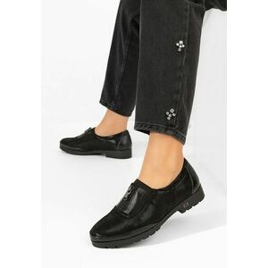 Pantofi casual damă Pamula negri imagine