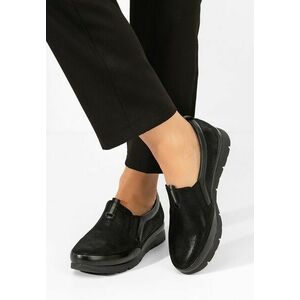 Pantofi casual damă Andreia negri imagine