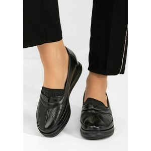 Pantofi casual cu platformă Yaserena negri imagine