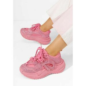 Sneakers cu platformă Yasera roz imagine