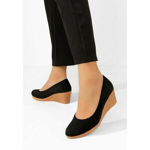 Pantofi cu platforma Gricelda negri imagine