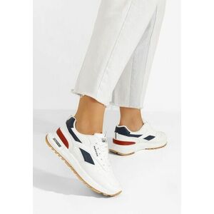 Sneakers dama Lavonna albi imagine