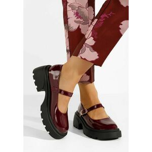 Pantofi cu platformă Maliana rosii imagine