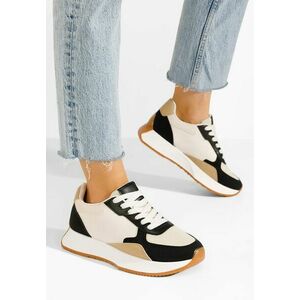 Sneakers dama Manessa V2 bej imagine