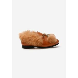 Mocasini fete Emerly maro imagine