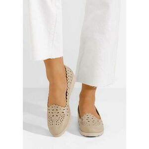 Pantofi casual damă Antomia bej imagine