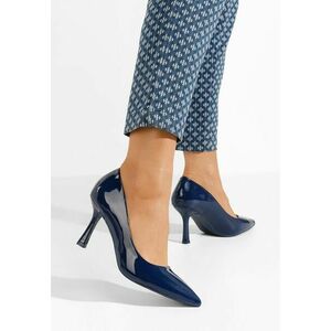 Pantofi cu toc stiletto Inanna navy imagine