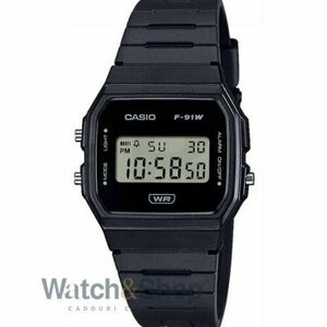 Ceas Casio Collection F-91WB-1AEF imagine